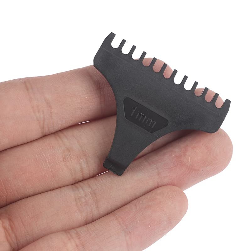 TorSor 8 Pack Hair Clipper Limit Comb Guide Set - 1MM, 2MM, 3MM Guides with Protection Guard Cover for T9 Vintage T-Blade Trimmers - görsel 15