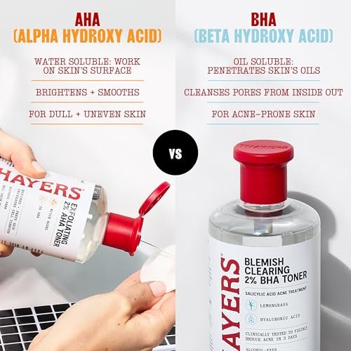 Thayers 2% AHA Exfoliating and Brightening Toner with Glycolic Acid, Lactic Acid and Witch Hazel - Smoothing and Pore Refining Skin Care for All Skin Types, 12 Fl Oz - görsel 18