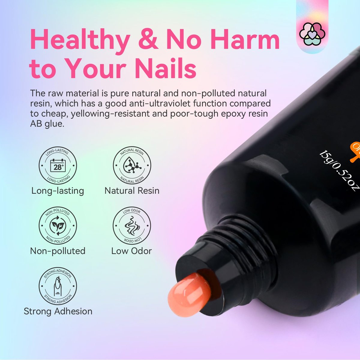 SAVILAND Hema-Free Poly Gel Nail Colors Kit - 20 Bright Rainbow Shades for Nail Extension & DIY Art Avelisse