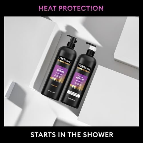 TRESemmé Keratin Repair Shampoo and Conditioner Set – Bond Repair Hair Treatment for Frizz Control, 28 Fl Oz Each Avelisse