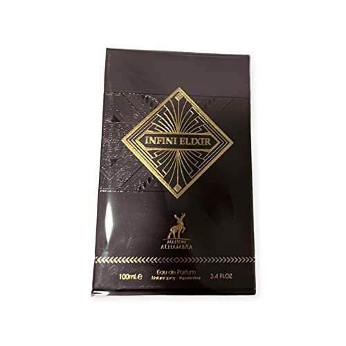 Infini Elixir by Maison Alhambra for Unisex - 3.4 oz Eau de Parfum Spray - görsel 4