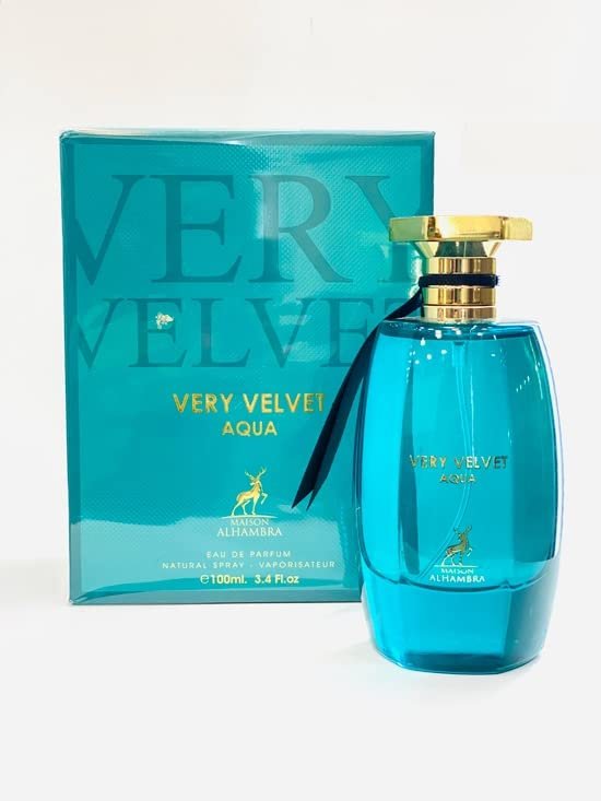 Very Velvet Aqua 100ml Eau de Parfum – Unisex by Maison Alhambra - görsel 5