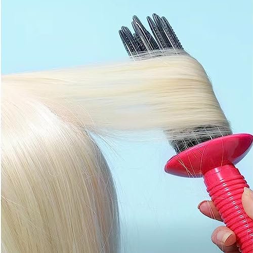 YF-ANEN Air Volume Comb for Curly Hair - Fluffy Curling Roll & Styler for Small to Medium Hair - görsel 12