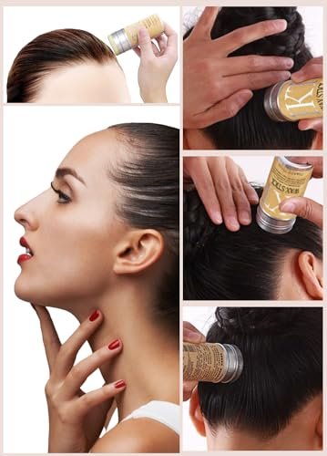 AnWoor Hair Wax Stick for Flyaways - Smoothing Pomade for Kids, Women & Girls - Bun Maker & Flyaway Tamer (2.7 oz) - görsel 14