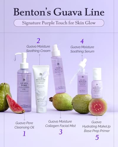 BENTON Guava 70 Skin Toner Face Mask Pads – Hydrating, Soothing, Pore Care for All Skin Types (70 Pads) Avelisse