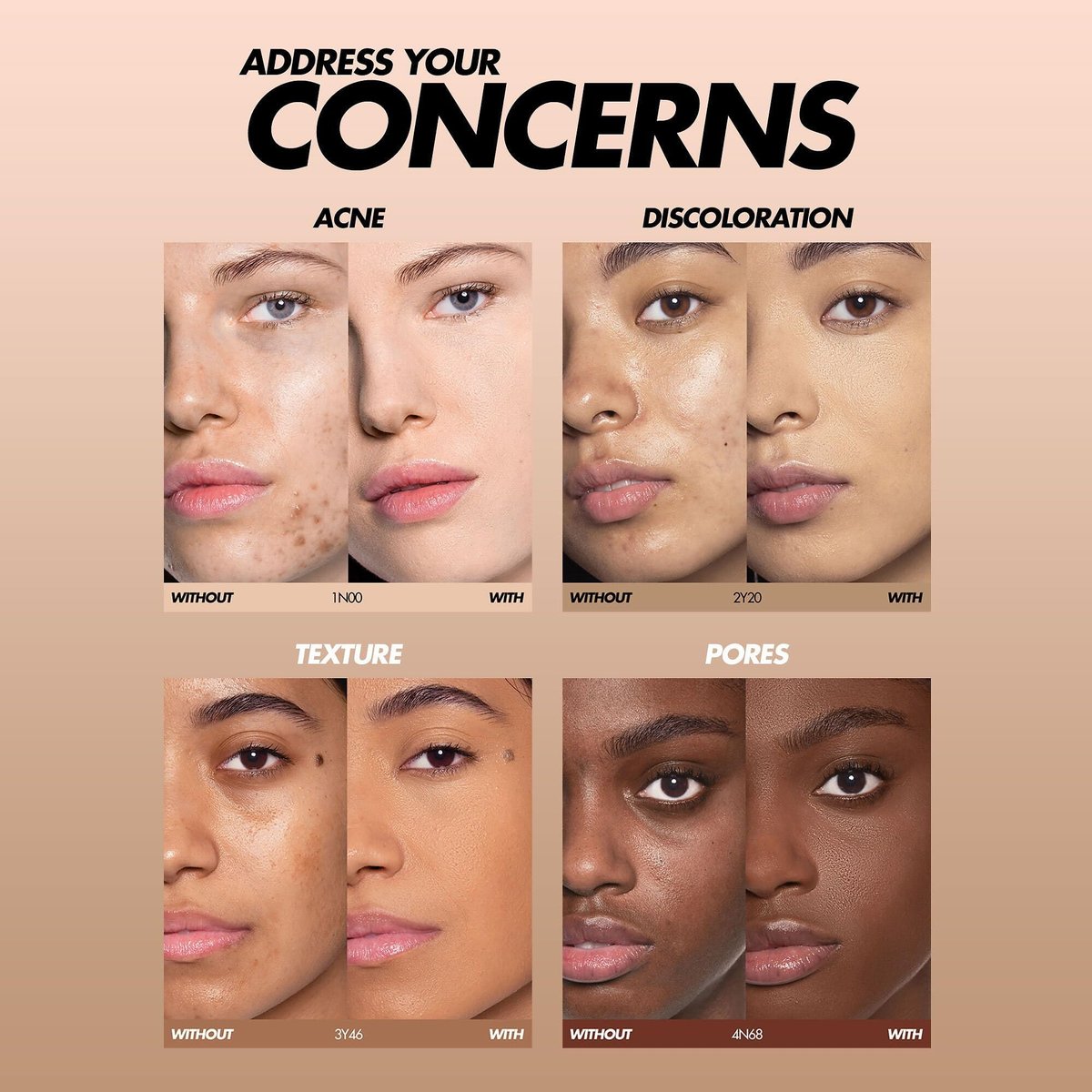 Make Up For Ever HD Skin Undetectable Longwear Foundation - 2N26 Cranberry - 1 oz Avelisse