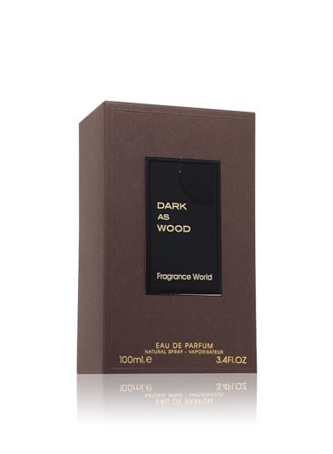 Fragrance World Dark As Wood Eau de Parfum for Men - 100ml / 3.4 Fl Oz - görsel 8