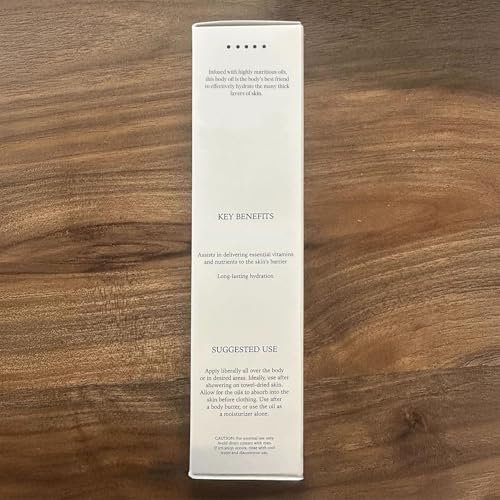 DIME Beauty Glaze Body Oil – Fast-Absorbing Non-Greasy Dry Oil with Argan, Jojoba & Rosehip – Hydrating Body Glow – Vegan & Cruelty-Free – 4 oz / 120 ml Avelisse