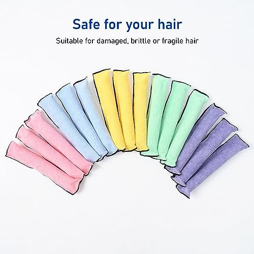 Upgraded Heatless Hair Curler with Gift Box – Smell-Free Foam Curls Headband for Long & Medium Hair - görsel 18