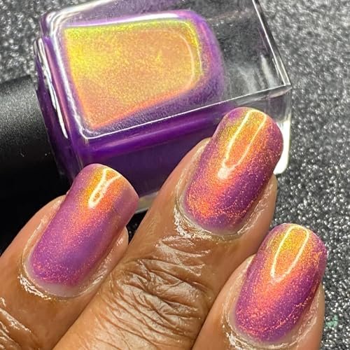 Clear Antimony Sb Nail Polish - Atomic Polish - görsel 9