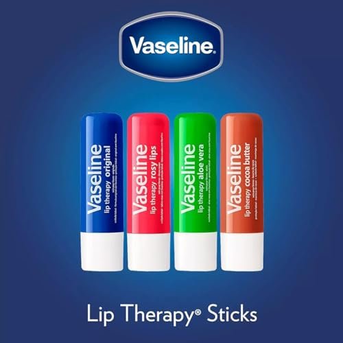 Vaseline Lip Therapy Original 8-Pack – Intensive Lip Moisturizer for Dry, Cracked Lips, 0.16 oz Each - görsel 18
