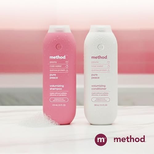 Method Volumizing Conditioner, Pure Peace – Thicker, Fuller Hair, Sulfate-Free, 13.5 oz - görsel 17