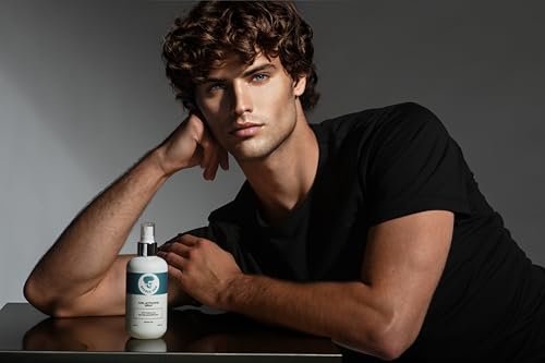 Avenue Man Curl Activating Spray - Frizz Free Curl Activator & Leave-In Conditioner with Marula Oil for Defined, Irresistible Curls (8.5 Fl Oz) Avelisse