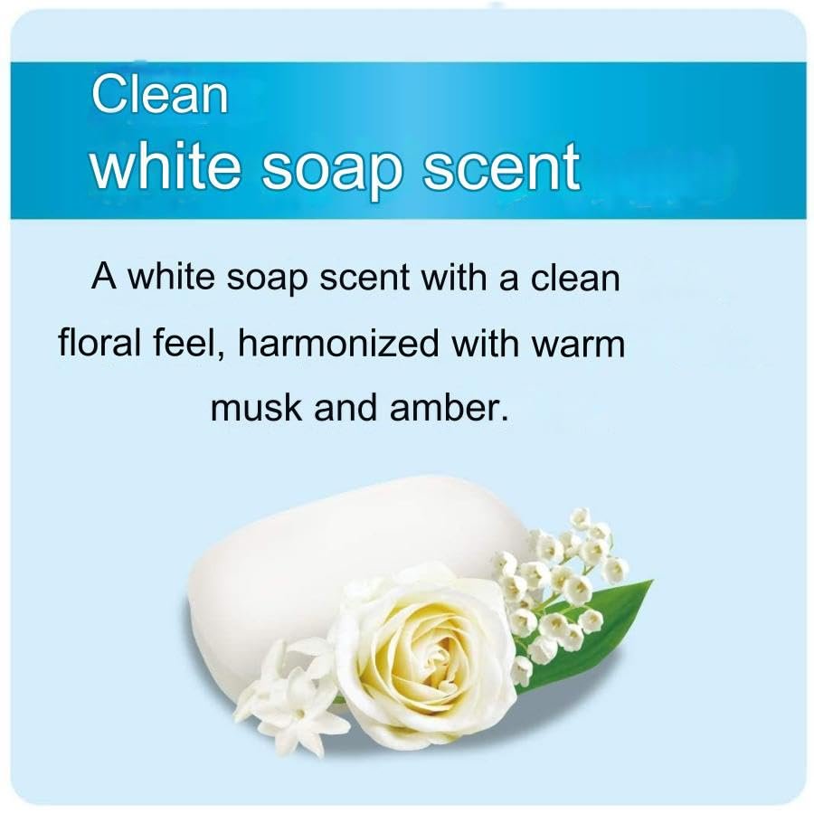 Cow Bouncia Body Wash, White Soap Scent Refill – 360 ml (Pack of 2) by SOFIA BY ODE Avelisse