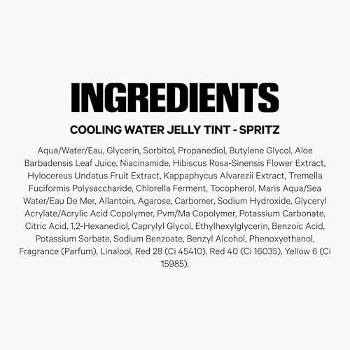 Milk Makeup Cooling Water Jelly Tint – Long-Lasting Sheer Lip + Cheek Stain in Spritz (Coral) – with Firming Vegan Collagen + Hydrating Aloe – Transfer Proof, Buildable Lip Tint & Blush – 0.17 oz - görsel 18
