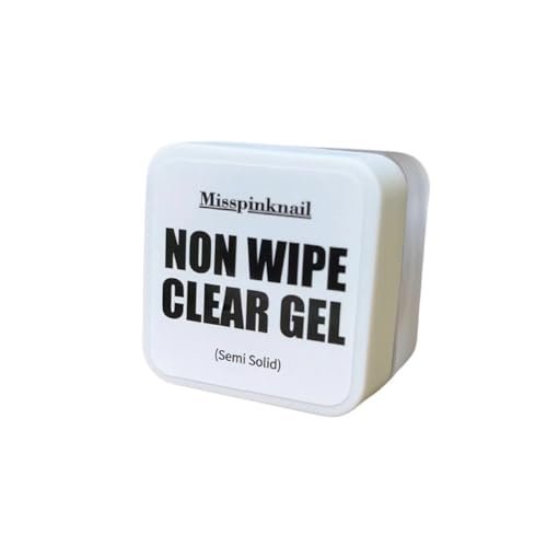 Non-Wipe Clear Gel Semi-Solid 6g – Mirror Chrome Powder Nail Art 3D Sculpture Style Embossed Gel - görsel 14