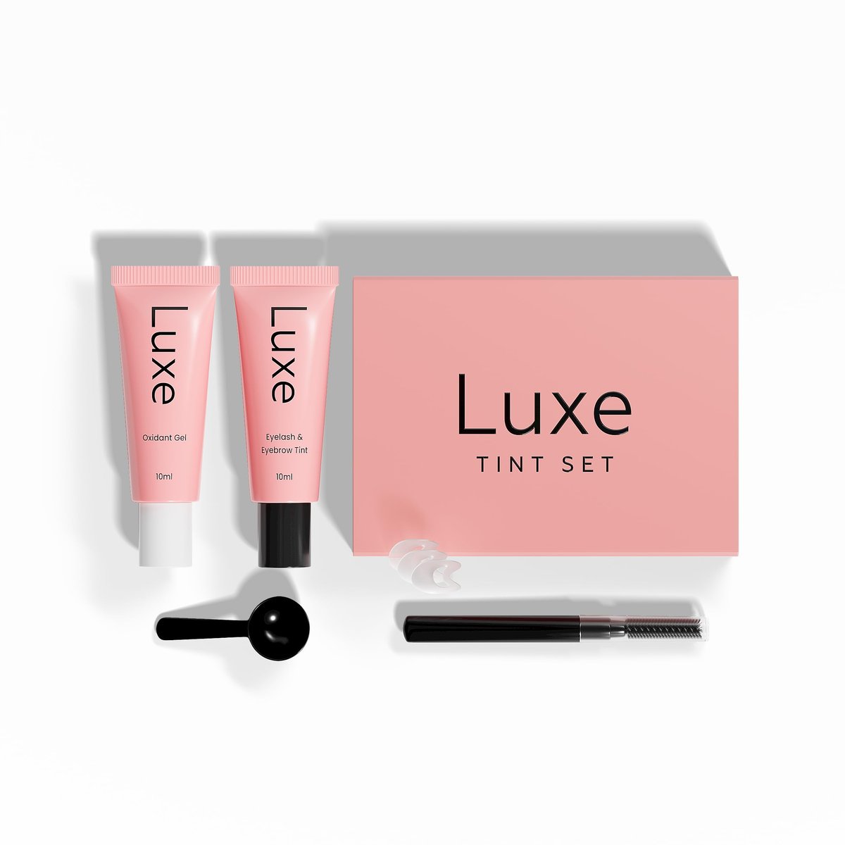 Luxe Cosmetics New Version 2025 Black Lash & Brow Color - Long Lasting Temporary Tint (Up to 4 Weeks) - Vegan & Cruelty-Free - Salon & Home Use - görsel 12