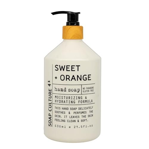 Home & Body Company Soap Culture 41 Hand Soap Collection - 21.5 fl oz (Pack of 4) - Luxurious, Moisturizing Hand Wash Avelisse
