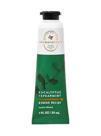 Bath & Body Works Eucalyptus & Spearmint Shea Butter Hand Cream 1 oz - görsel 1