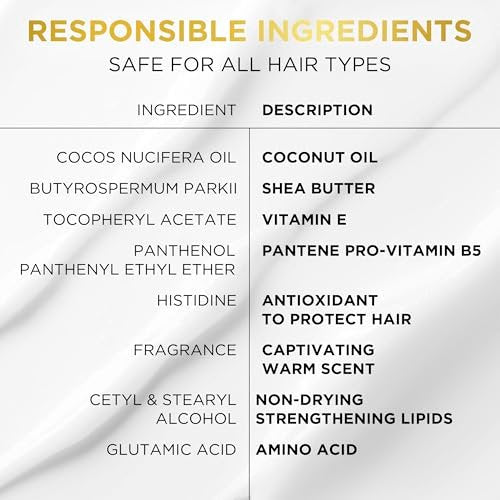 Pantene Pro-V Miracles Curl Define & Shine Coconut + Shea 1 Minute Miracle Conditioner, 10.9 FL OZ Avelisse