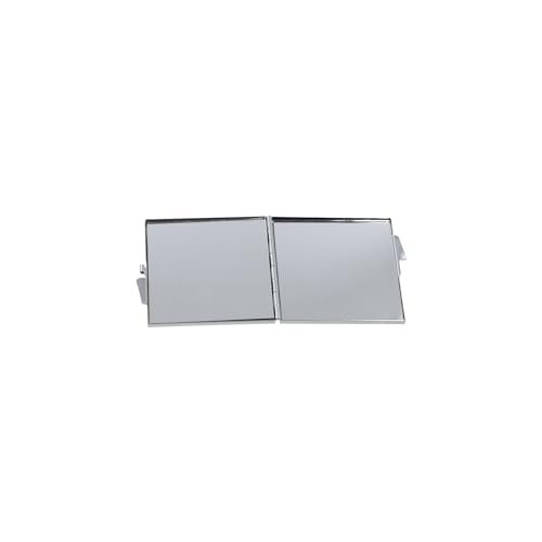 Zaoalife Portable Square Mini Pocket Makeup Mirror - Folding Rhinestone Compact Travel Mirror for Men & Women (Pink) - görsel 14