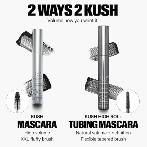 Milk Makeup KUSH High Roll Tubing Mascara – Longwear Mascara for Natural Volume, Length + Definition – Water-Resistant, Smudge-Proof + Flake-Free Up to 24 Hours – 0.3 oz Avelisse