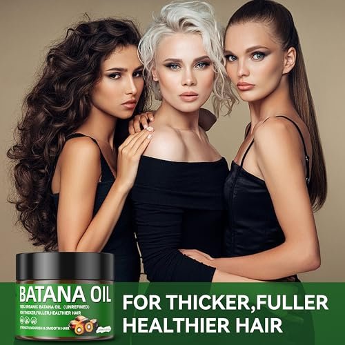Raw Batana Oil for Hair Growth – 100% Natural, Unrefined, Pure Batana Oil – Dr. Sebi Organic Hair Oil – Prevent Hair Loss, Restore Damaged Hair & Scalp – Moisturize Scalp – 4.05 OZ - görsel 12