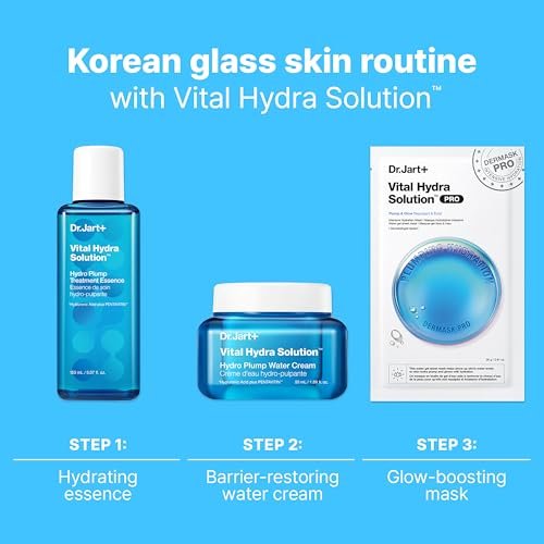 Dr.Jart+ Vital Hydra Solution Water Cream - Glass Skin Hydrating Moisturizer with Hyaluronic Acid, 1.69 oz Avelisse