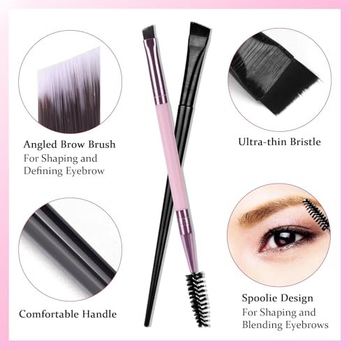 ATOMUS Brow Mapping String Set – 30m White Thread, 10g White Paste & 2 Brushes for Precise Eyebrow Mapping - görsel 14