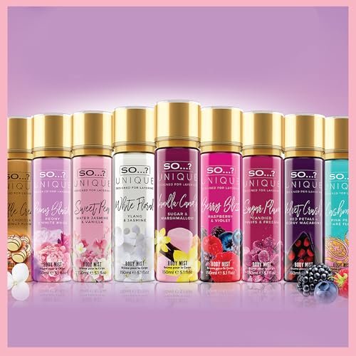 So...? Unique Rose Berry Body Mist - Floral Fruity Body Spray for Women - Vegan Perfume with Rose, Vanilla, Musk Notes - 5.1 oz - görsel 16