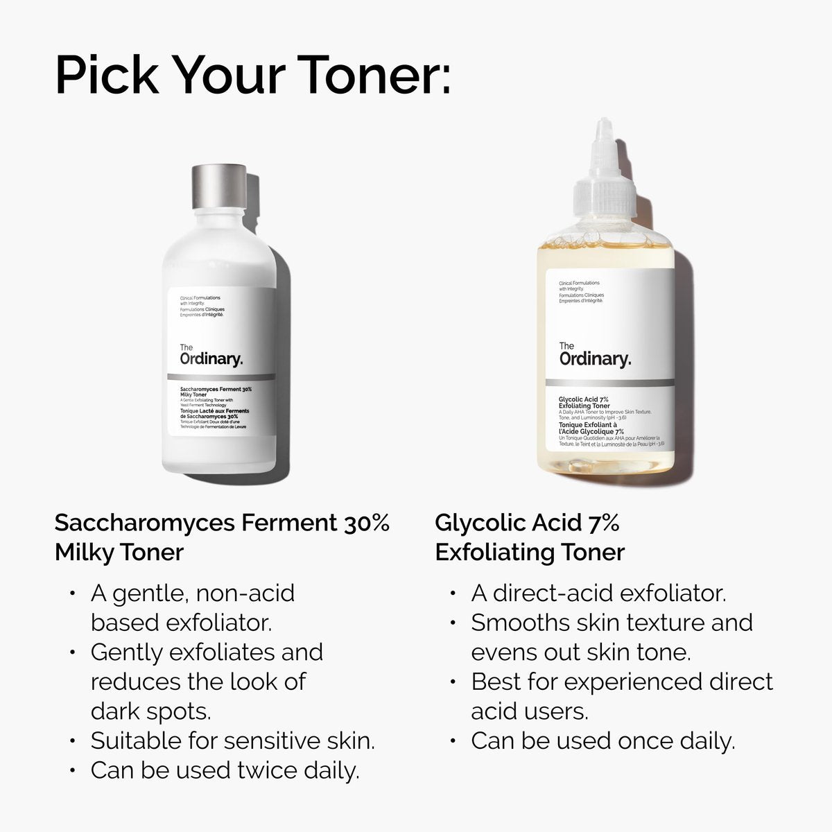 The Ordinary Saccharomyces Ferment 30% Milky Toner - Exfoliating & Hydrating Toner for Smoother, Brighter Skin, 3.4 Fl Oz Avelisse