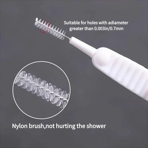 20 PCS Shower Head Cleaning Brush Set for Small Holes – Multifunctional Nozzle, Keyboard & Pore Cleaner - görsel 14