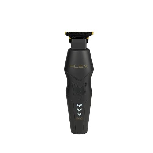 StyleCraft Flex Trimmer and Rebel Clipper Super Set with Tight Guards, Accessories and Travel Case - Black Avelisse