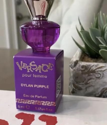Versace Dylan Purple Eau de Parfum for Women, Mini 0.17 oz Dab-On Splash Avelisse