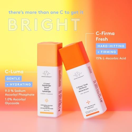 Drunk Elephant C-Luma Hydrabright Serum - 10% Hydrating Vitamin C - Clean Clinical Skincare - 30ml/1 fl oz Avelisse