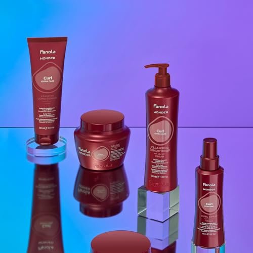 Fanola Wonder Curl Refresher Spray for Curly and Wavy Hair - Lightweight Curl Activator and Revitalizing Hair Spray for Definition & Softness - 150 ml (5 Fl Oz) - görsel 12