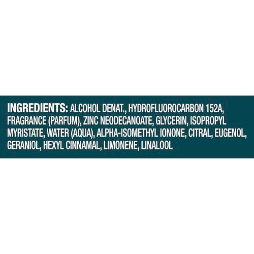 Degree Men Whole Body Deodorant Spray, Ocean Rush Scent, Aluminum Free 72H Odor Protection, 4 oz - görsel 16