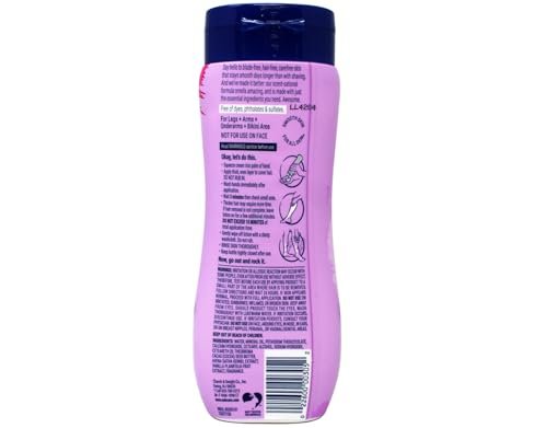Nair Body Cream Hair Remover, Nourishing Oat Milk & Vanilla Scent, Dermatologist Tested, 7.9 oz (Pack of 3) Avelisse