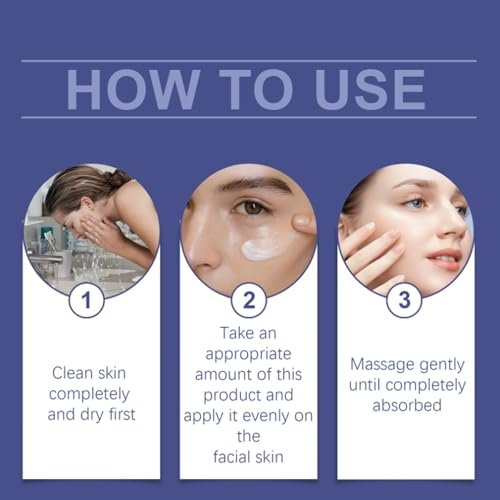Collagen Face Moisturizer with Airless Pump - Collagen Botanical Stem Cells Cream for Skin with Retinol, Niacinamide, Hyaluronic Acid - Anti-Aging Day & Night Cream, 1.8 OZ - görsel 17