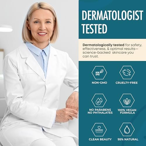 Clear Visage Hyaluronic Acid Serum with Retinol - Anti-Aging Korean Skin Care, Deep Hydration & Wrinkle Support, Dermatologist Tested, Vegan, 1.69 Fl Oz - görsel 14