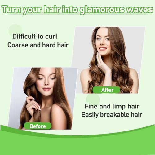 AHSNYLC Soft Hair Rollers to Sleep in – 9PCS Black Satin Sponge Curlers, Heatless Overnight Hair Curlers for Women Short Hair, Foam Rollers No Heat Curls - görsel 12