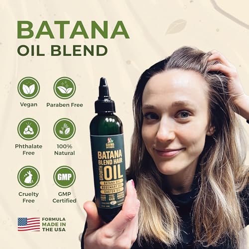 Going Batanas Premium Batana Oil for Hair Growth Blend - 100% Natural Batana from Honduras, Castor & Rosemary Oil - Natural Hair Products for Women & Men (4 Fl Oz) Avelisse