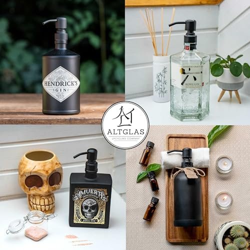 ALTGLAS Upcycling Kit for Soap Dispensers Pumps - Silicone Stoppers for 0.7-0.9 Inch Bottle Openings (3 Sizes, Pump Not Included) - görsel 10