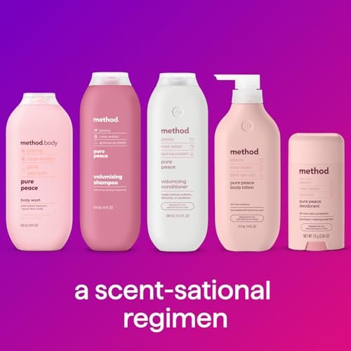 Method Body Wash (18oz) and Lotion (14oz) Gift Set, Pure Peace Avelisse