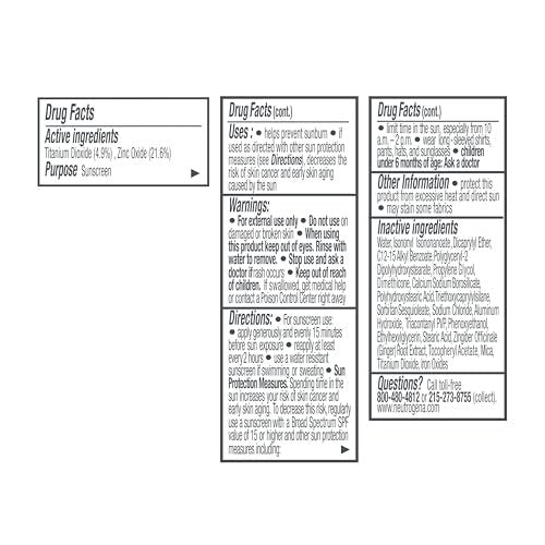 Neutrogena Healthy Skin Invisibly Radiant UV Face Primer with SPF 30 Mineral Sunscreen, Makeup Primer, Broad Spectrum SPF 30, Suitable for All Skin Types, 1 fl. oz Avelisse