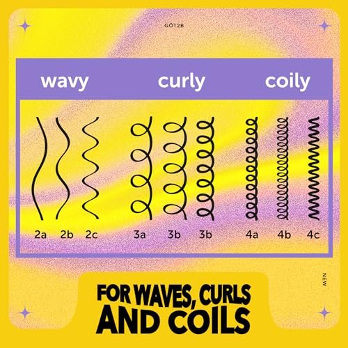 Got2B Curled Curl Defining Jelly - 15 Fl Oz Curl Gel with 72-Hour Frizz Control, Light Hold, Vegan Formula with Vitamin E and Argan Oil for Wavy, Curly & Coily Hair - görsel 14