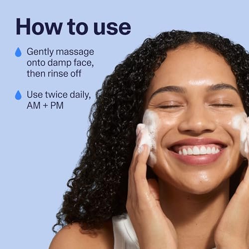 Curology Hydro+ Foaming Gel Facial Cleanser – Gentle Hydrating Face Wash for Sensitive Skin, Fragrance Free, 5 fl oz - görsel 12