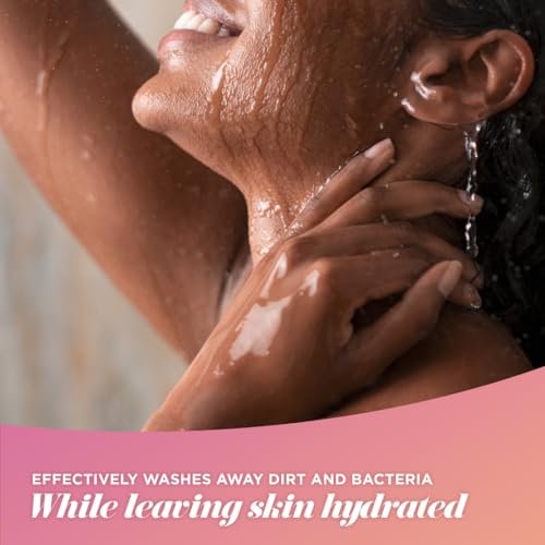 Caress Body Wash Shea Butter & Brown Sugar 2-Pack - Moisturizing Body Wash for Radiant Skin, Exfoliating Body Soap, 30 Fl Oz Avelisse