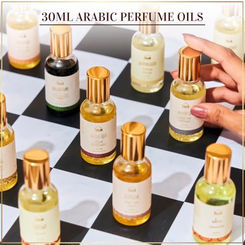 Dukhni Jasmine Attar Oil – 30ml Pure Roll-On Perfume for Men & Women | Floral Arabic Fragrance | Vegan & Islamic Gift for Eid, Ramadan, Umrah Avelisse