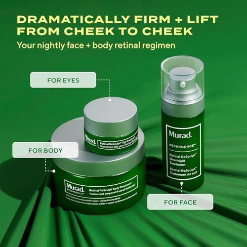 Murad Retinal ReSculpt Body Treatment – Encapsulated Retinal, Shea & Avocado Extract Body Cream to Firm, Lift, and Smooth Crepey Sagging Skin, Targeting Cellulite and Stretch Marks Nightly – 5.0 Fl Oz Avelisse